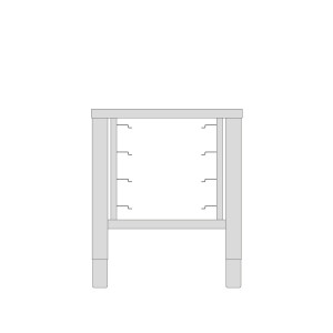 Tabel pentru Aparat de aburi compact 10X 1/1 GN