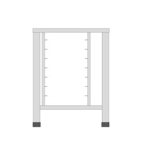 Masă pentru aparat de gătit cu aburi 5X 2/3 GN