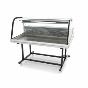Vitrină Frigorifică - 255 L - 125 cm - cu Suport