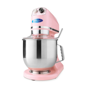 Mixer Profesional - 7 L - Până la 2 kg de Aluat - Roz Mixer Profesional - 7 L - Până la 2 kg de Aluat - Roz