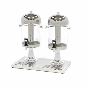 Dozator de Băuturi - 2 x 8 L - Tub de Răcire Central - Funcționează Fără Curent Electric Dozator de Băuturi - 2 x 8 L - Tub de Răcire Central - Funcționează Fără Curent Electric