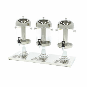 Distribuitor de Băuturi - 3 x 8 L - Tub de Răcire Centrală - Funcționează fără Energie Electric Distribuitor de Băuturi - 3 x 8 L - Tub de Răcire Centrală - Funcționează fără Energie Electric