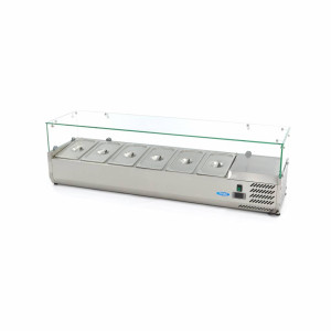 Frigider Prep de Blat - 150 cm - se potrivește 6 x GN 1/3