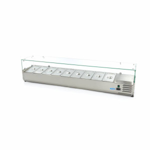 Frigider Prep de Blat - 200 cm - se potrivește 9 x GN 1/3