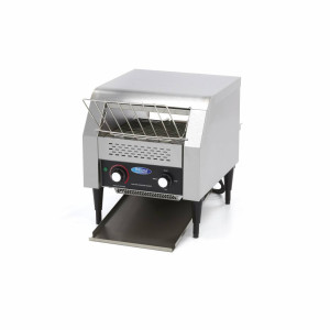 Toaster Vertical de Pâine - 300 felii/O - Viteză Reglabilă - cu Tavă Pentru Firimituri inclusă