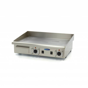 Grill cu Placă - Netedă - 73 cm - cu Spațiu de Scurgere - 400V Grill cu Placă - Netedă - 73 cm - cu Spațiu de Scurgere - 400V
