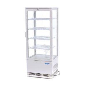 Vitrină Frigorifică - 98 L - 43 cm - Alb