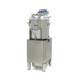 Mașină de Curățat Cartofi - 20 kg - 400 kg/O - Cronometru Incorporat Mașină de Curățat Cartofi - 20 kg - 400 kg/O - Cronometru Incorporat