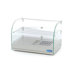 Vitrină care Menține Alimentele Calde - 45 L - 55 cm - 2 Rafturi