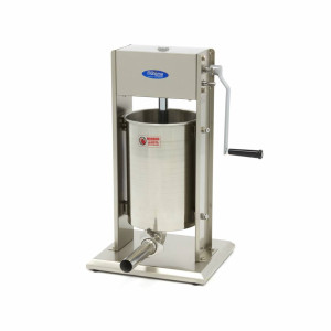 Umplător de Cârnați - 12 L - Verticală - incl. 4 Tuburi de Umplere