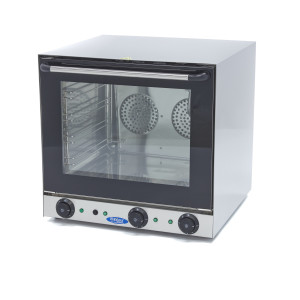 Cuptor cu Convecție - Grill și Abur - se potrivește cu 4 Tăvi - Temporizator Încorporat