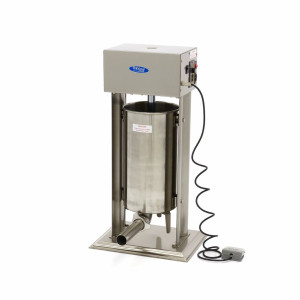 Umplător de Cârnați - 15 L - Automată - Verticală - incl. 4 Tuburi de Umplere