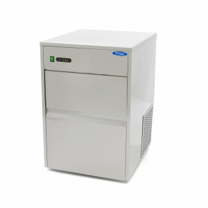 Mașină de Făcut Gheață - 28 kg/zi - Cuburi de Gheață - Răcit cu Aer