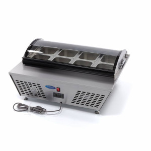 Saladetă  - 67 L - incl. 8 x GN 1/6 - Model de Masă